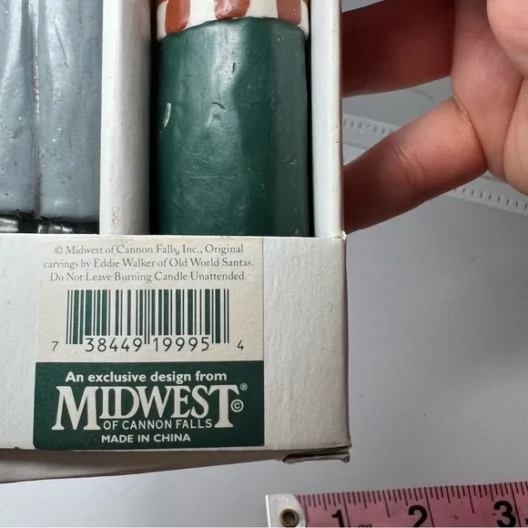 Midwest Eddie Walker Pilgrim Candle Sticks New In Box- Holiday Decor - Picture 2 of 6
